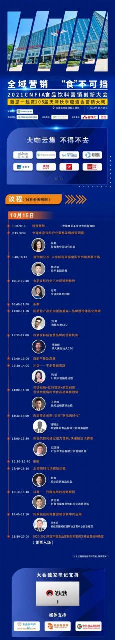 【天津】举办指南针大荟暨 2021CNFIA 食品饮料营销创新大会