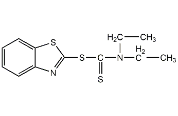 二乙基二硫代氨基甲酸-2-苯并噻唑酯