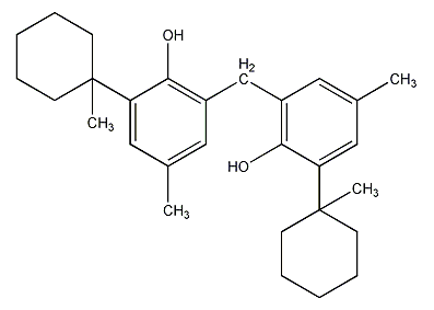 2,2'-亚甲基二[4-甲基-6-(1-甲基环己基)]苯酚