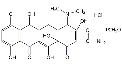 去甲金霉素盐酸盐