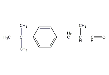 3-(4-叔丁基苯基)-2-异丁醛