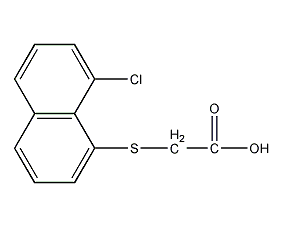 2-(8-氯-1-萘硫基)乙酸