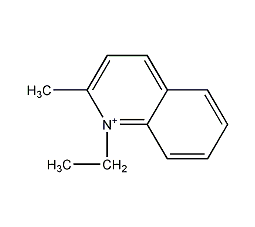 1-乙基-2-甲基喹啉鎓碘化物